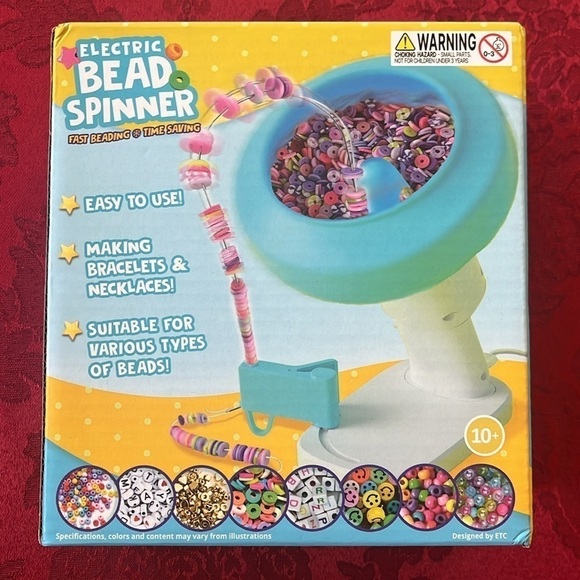 Brand New Electric Bead Spinner Fast Beading Necklace & Bracelet Jewelry Maker - Picture 8 of 14